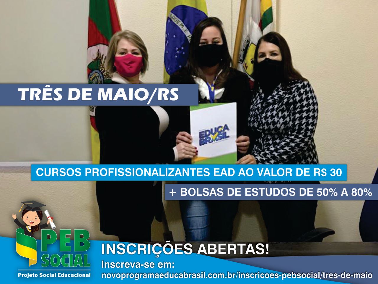 PROJETO PEB SOCIAL OFERTA CURSOS PROFISSIONALIZANTES EAD